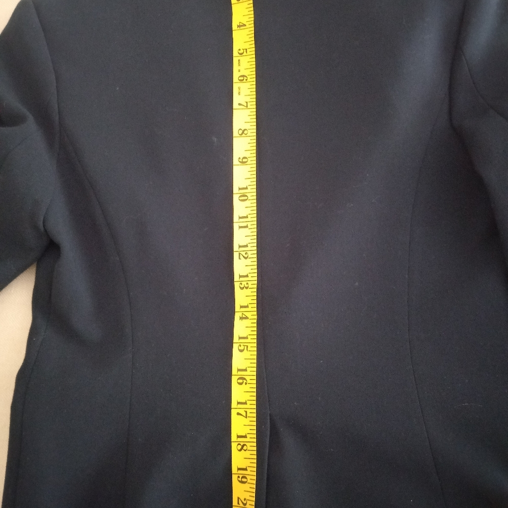 Forever 21 Cropped Navy Jacket - Picture 8 of 8